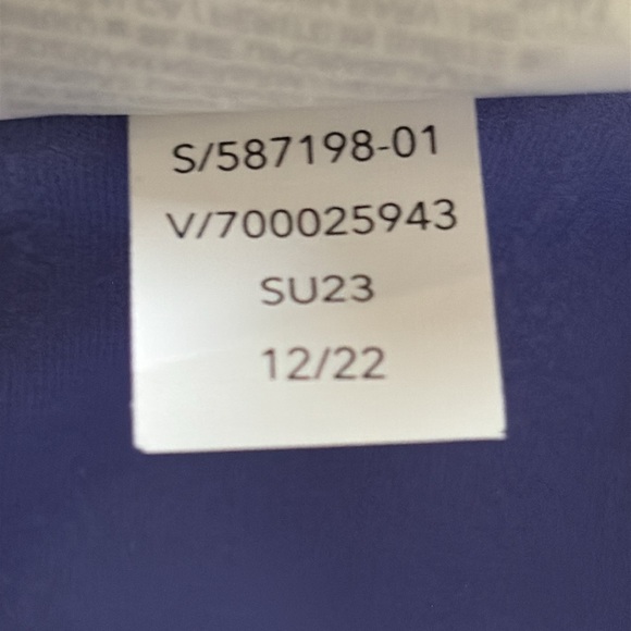 Athleta Elation Wide Crop Pants Adonis Blue Size S - Picture 12 of 16